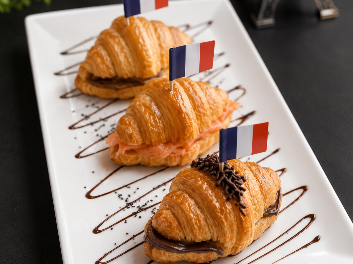 Mini Croissants Selections.