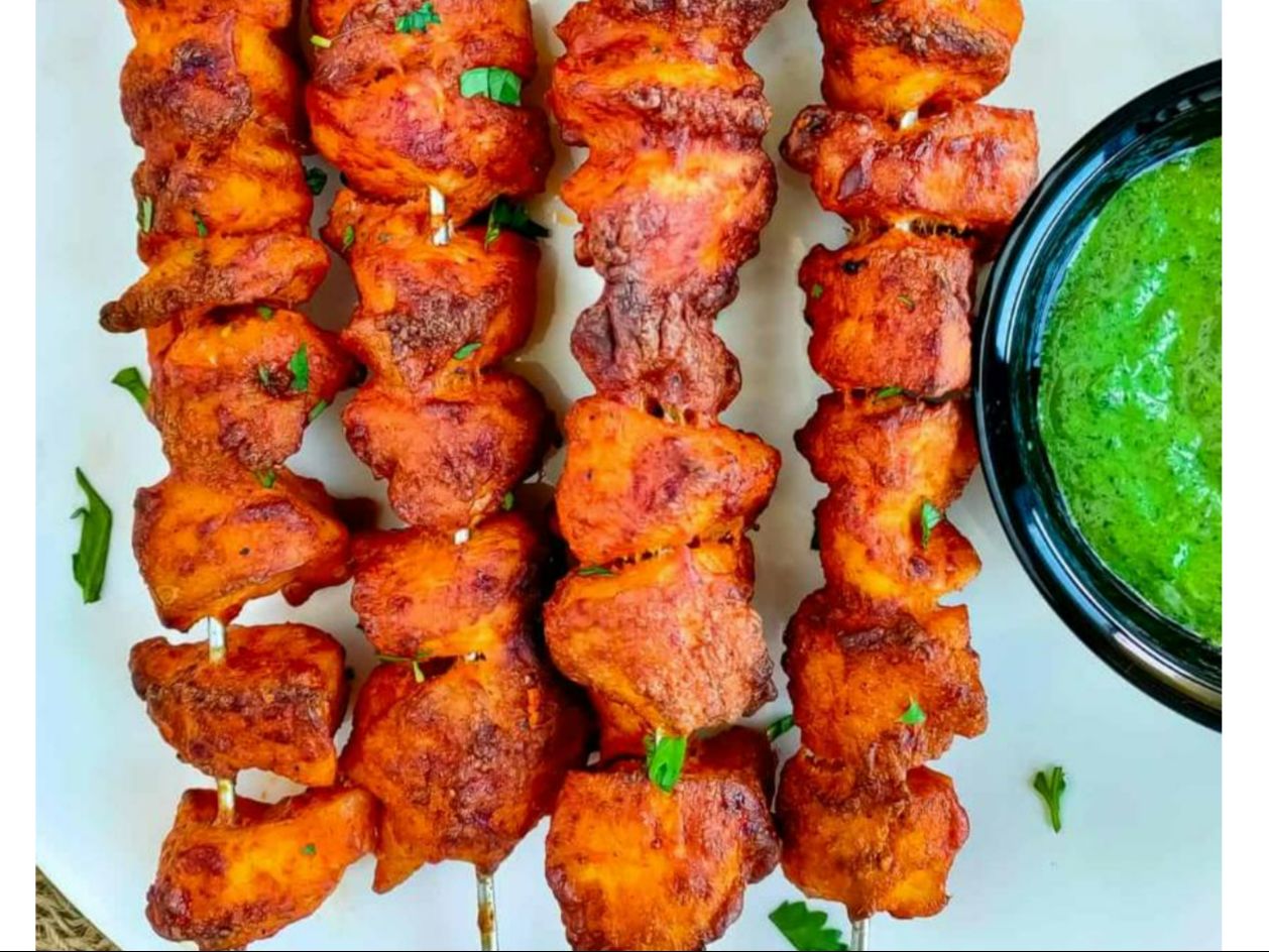 Tandoori Chicken Tikka.