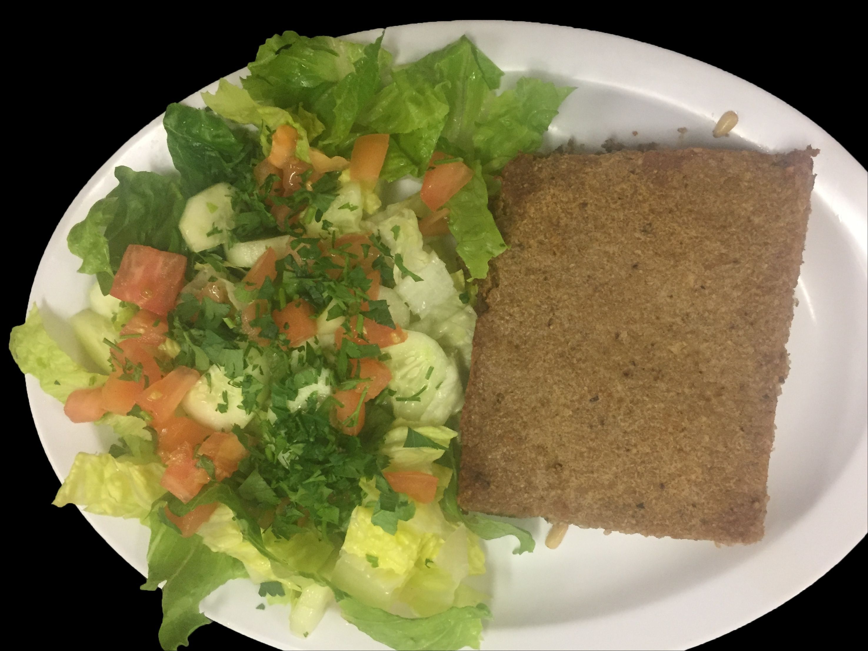 Baked Kabab Plate.