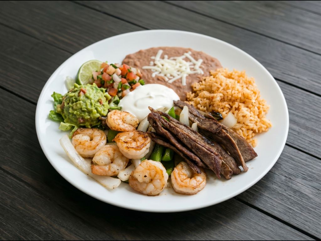 Fajita Mar y Tierra.