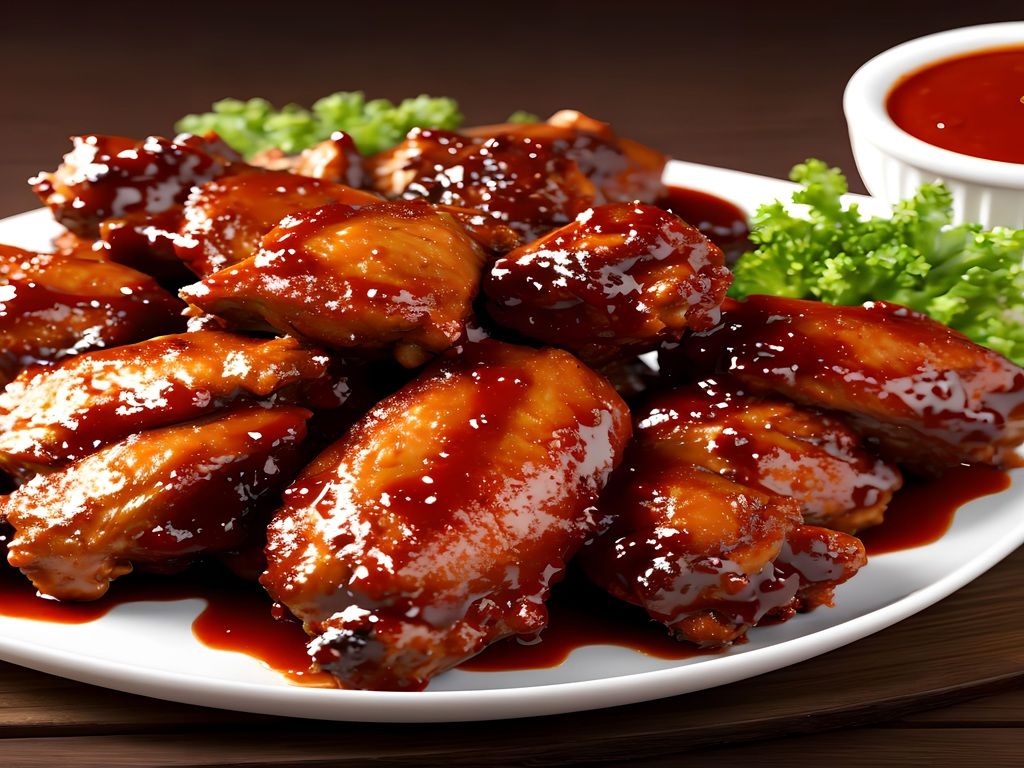 5pc Wing Dinner one side