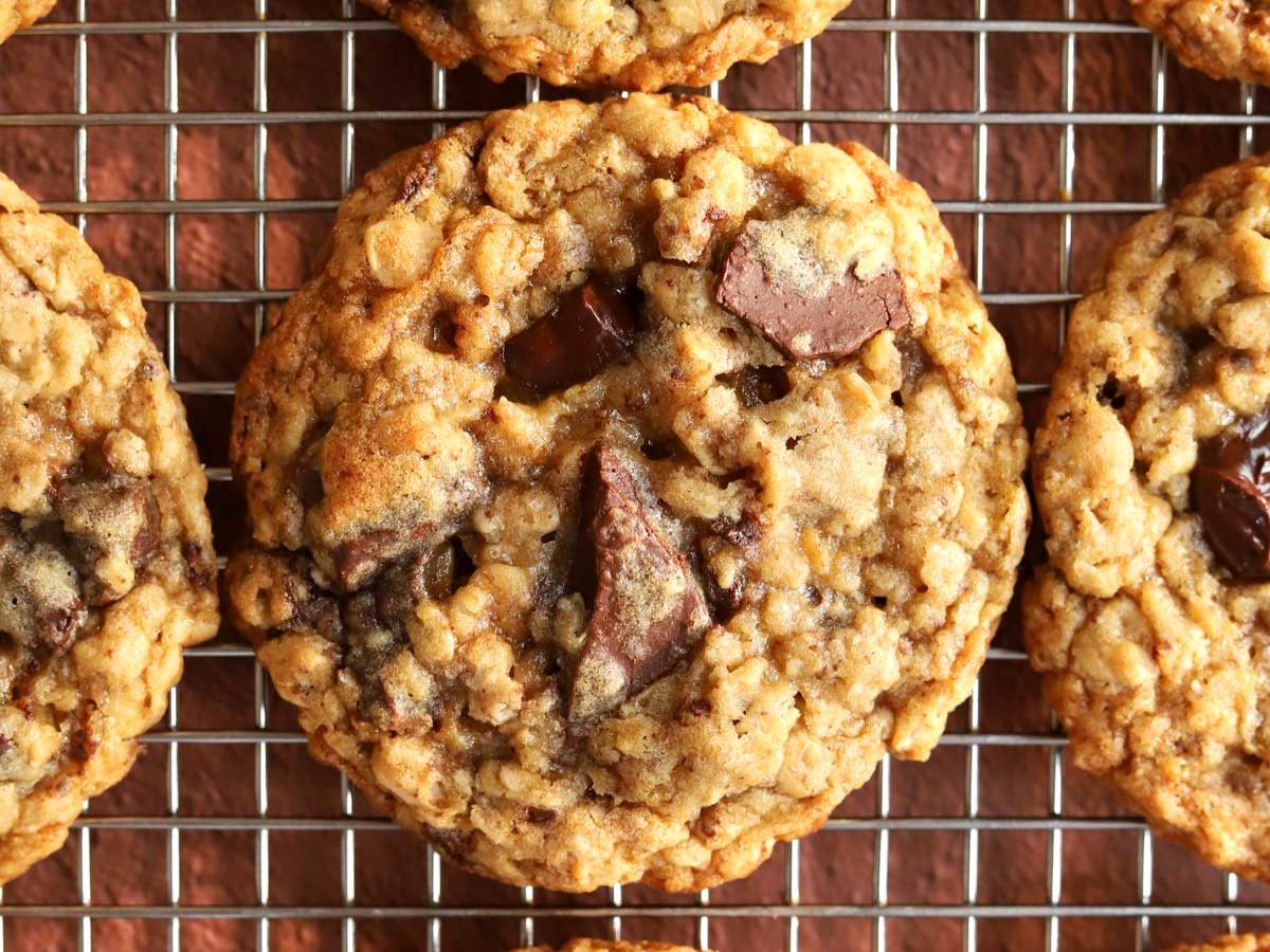 Oatmeal Choclate Chip Cookies.