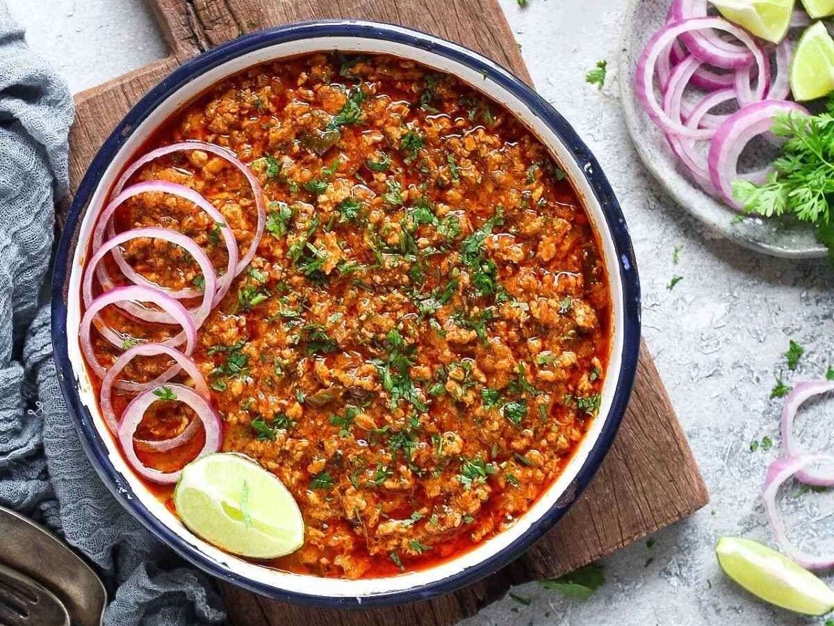 Chicken Keema Masala.