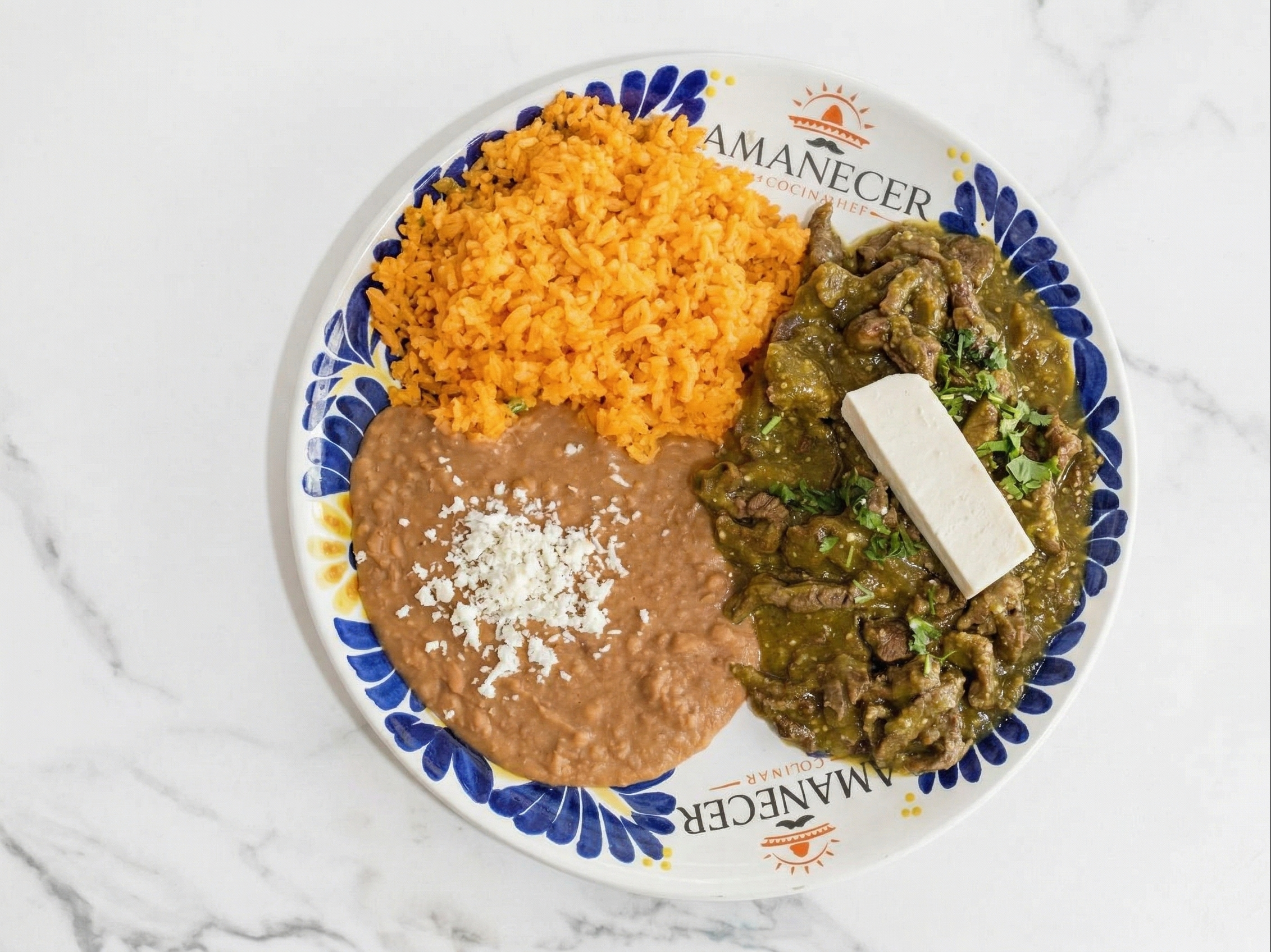 Steak Picado En Salsa.