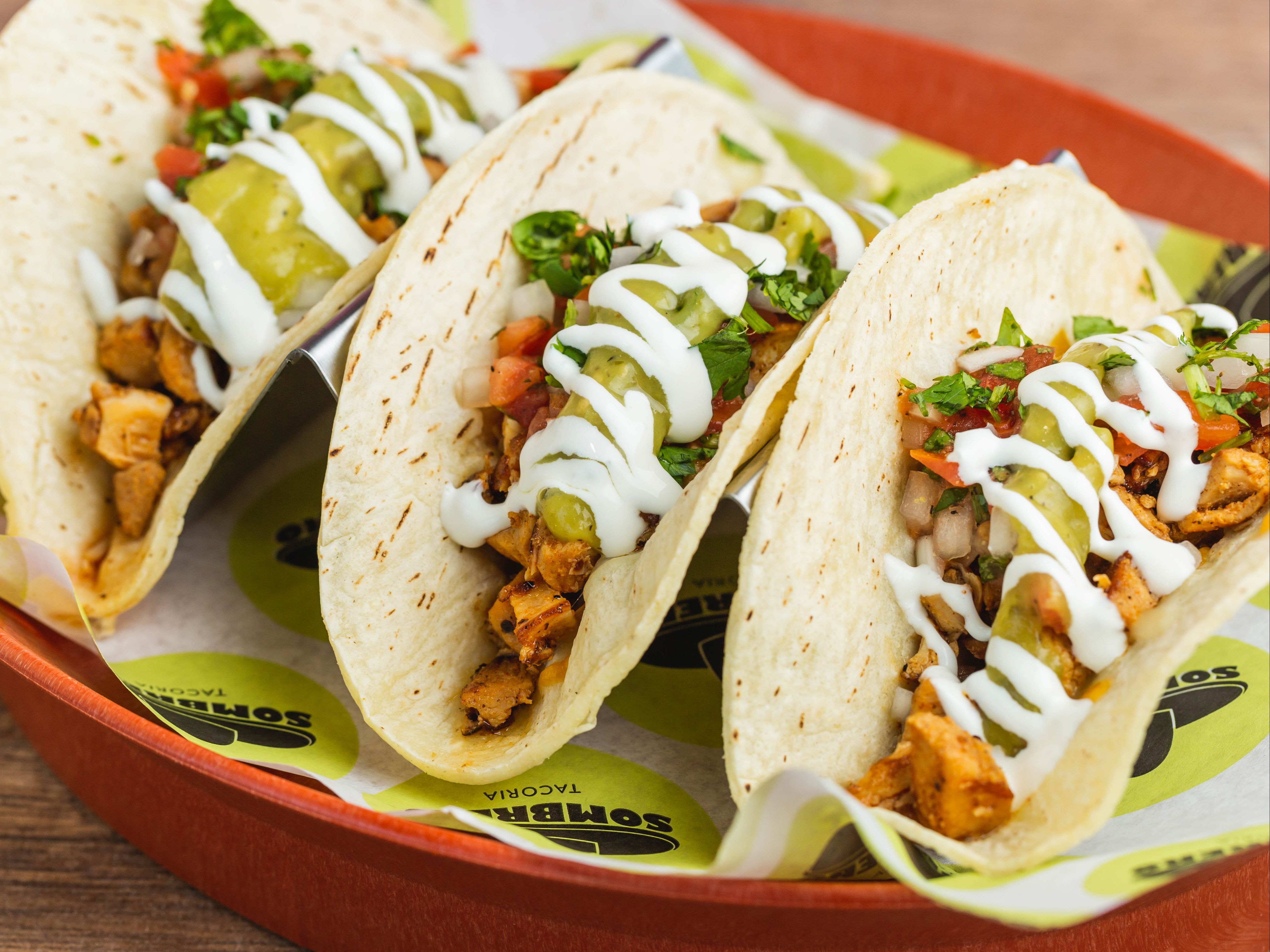 Al Pastor Taco Trio.