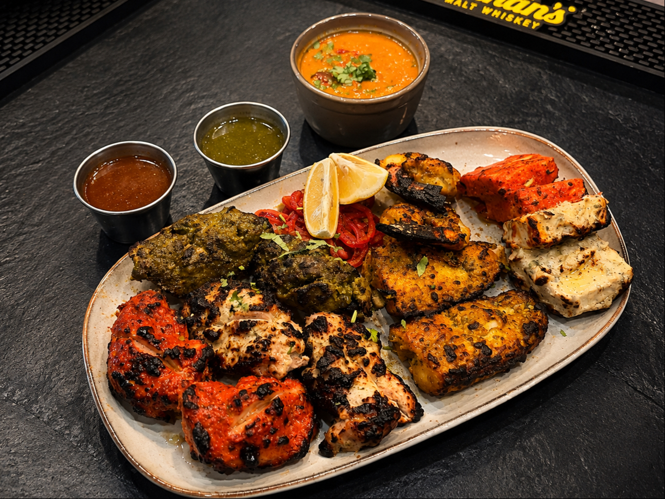 Mix Tandoori Platter.