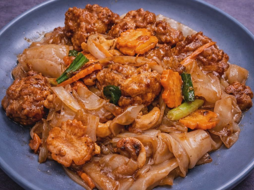 Cashew noodles.