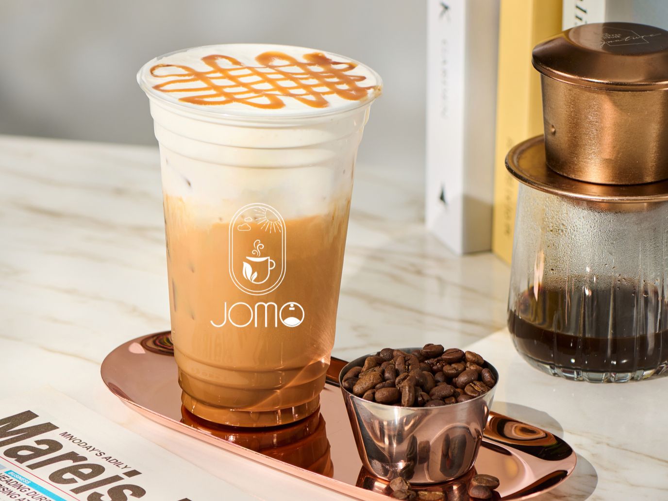 Salted Caramel Coffee.