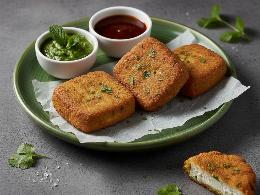 Paneer Pakora (GF, NF).