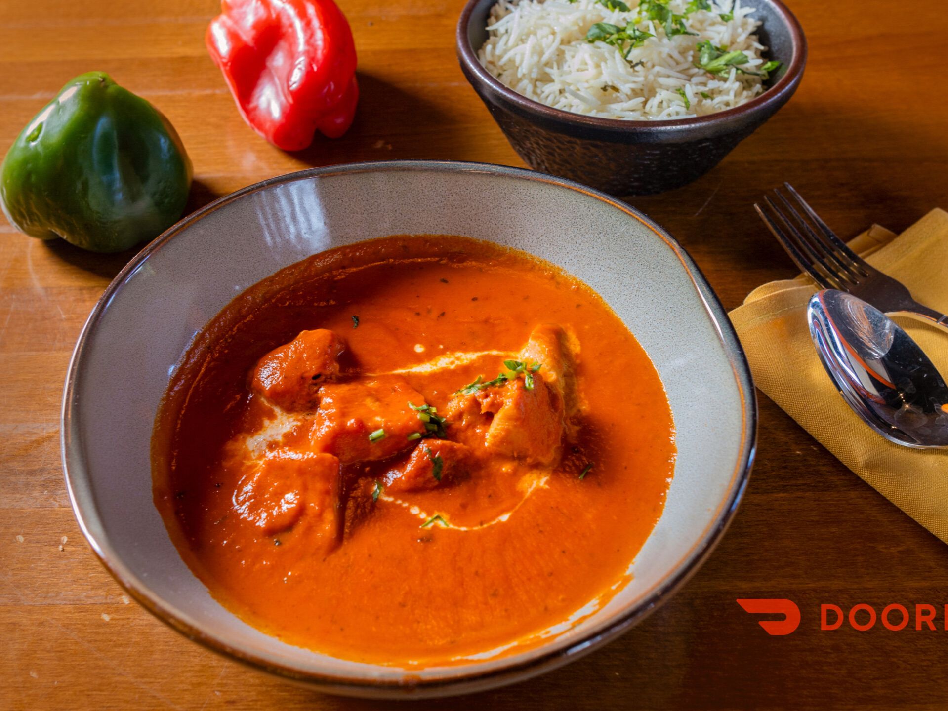 Butter chicken Double Treat.