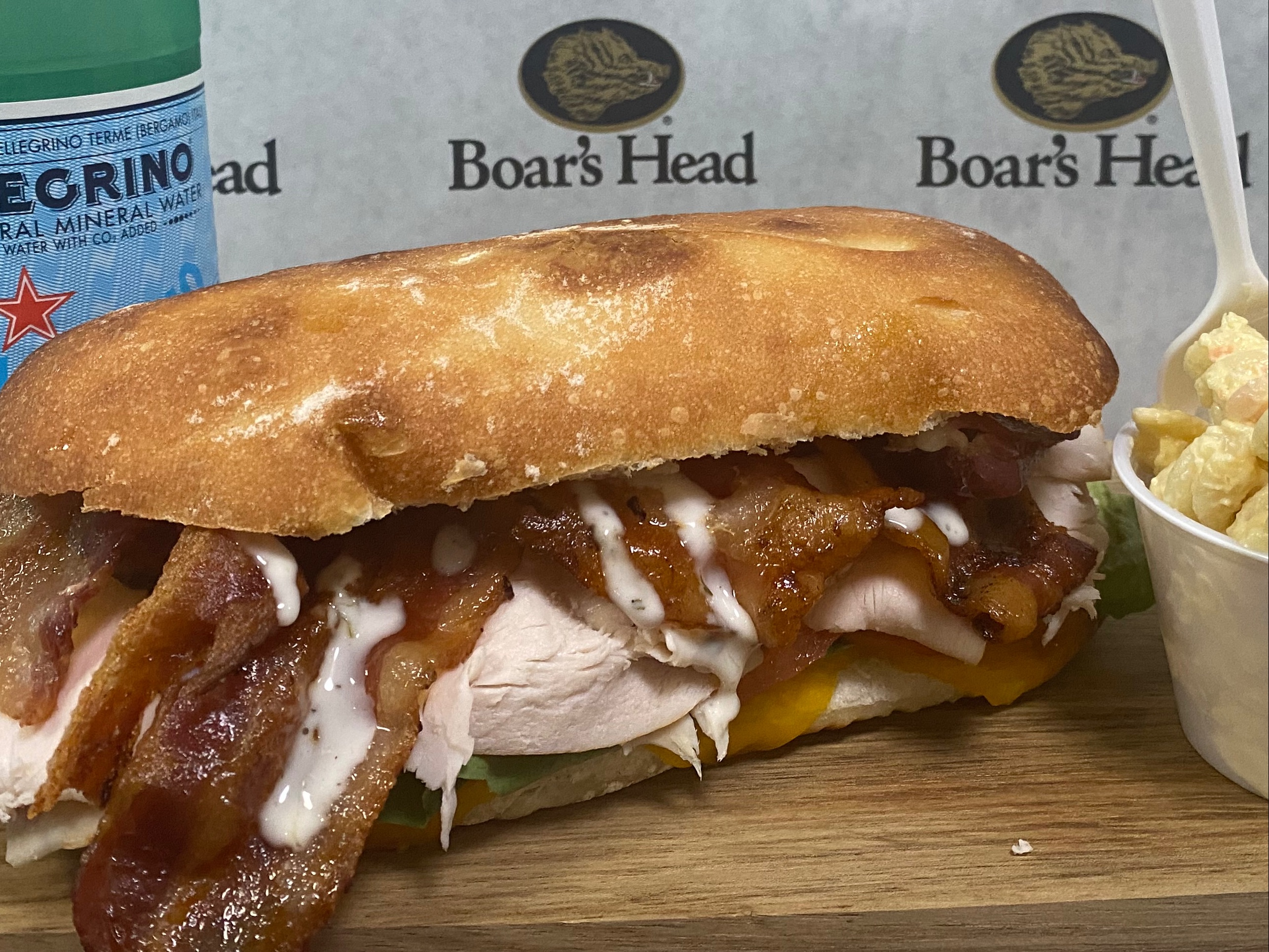 Chicken bacon ranch 7"