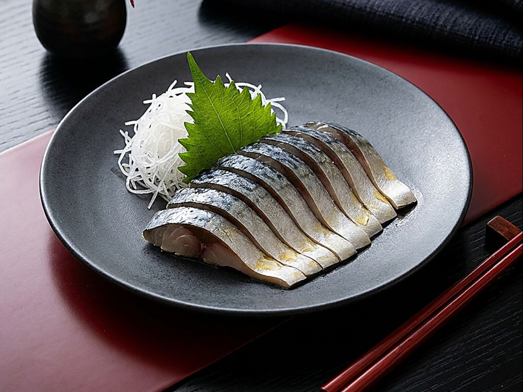 Mackerel Sashimi (Saba).