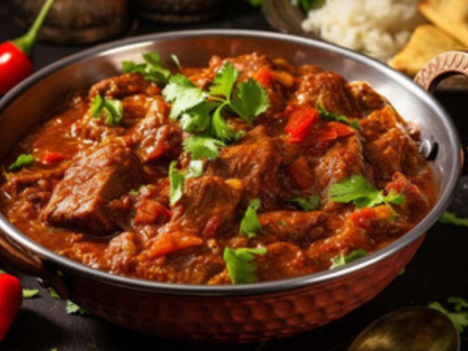 Lamb Jalfrezi.