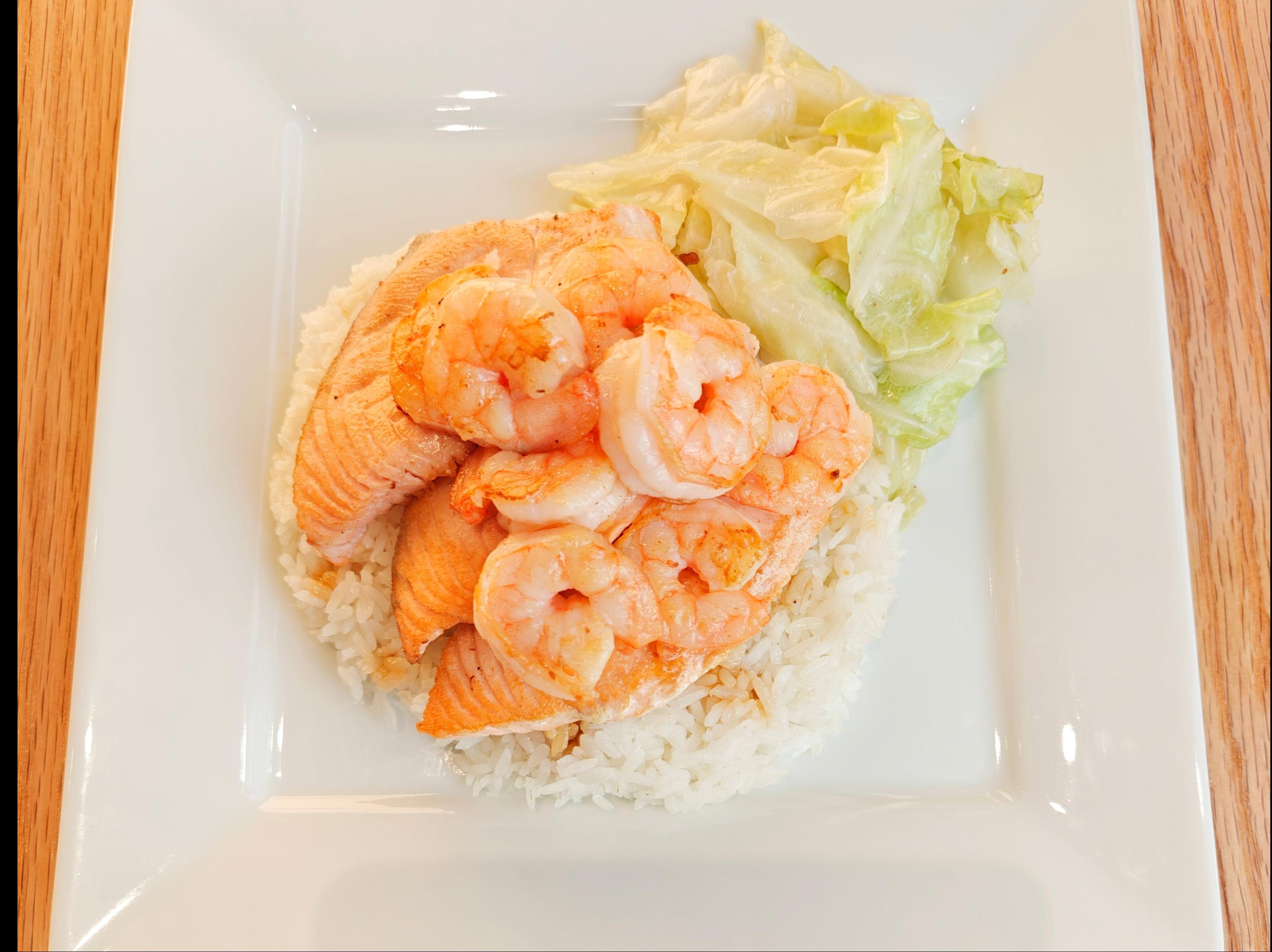 Salmon & Shrimp Teriyaki #8