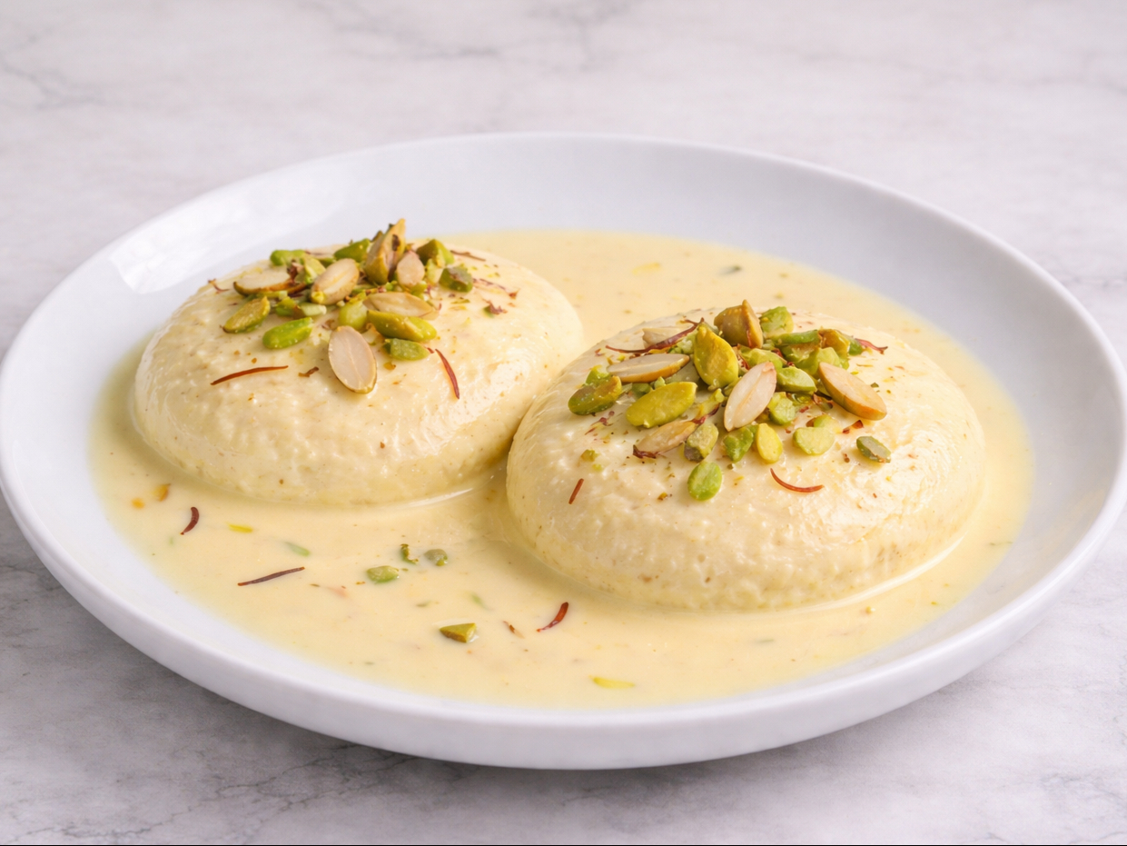2.Rasmalai 2Pcs.