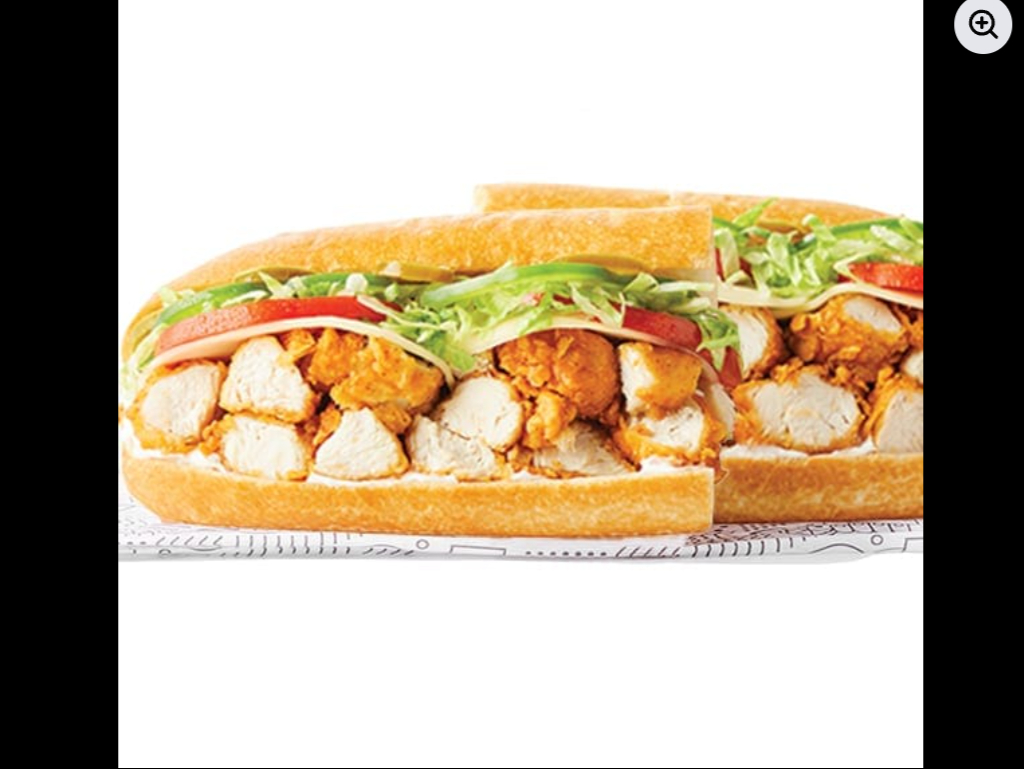 Buffalo Chicken Finger Sub.