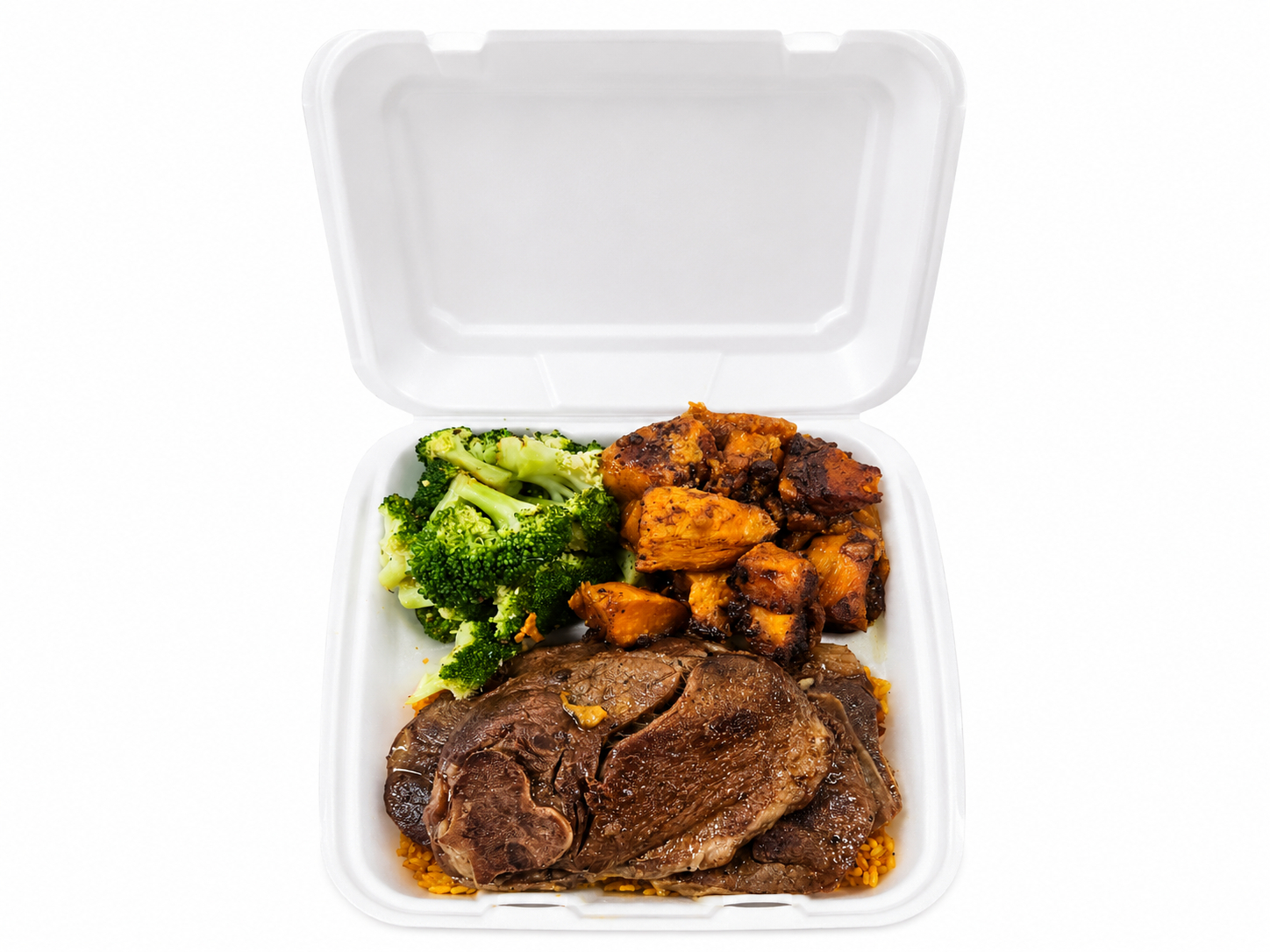 Grilled Lamb Platter.