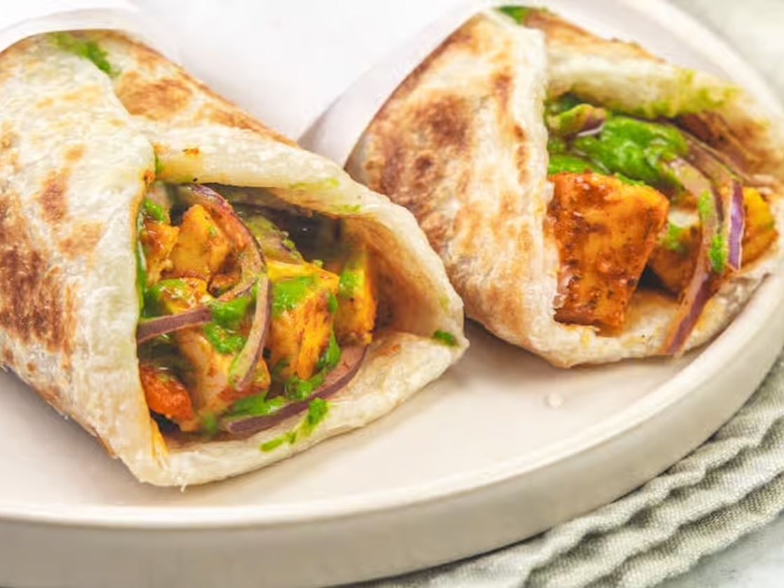 Paneer Tikka Roll