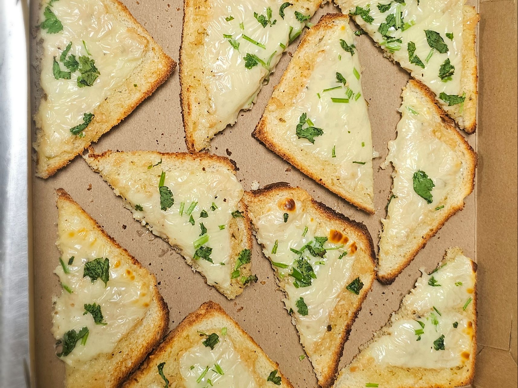 Cheese Garlic Toast.