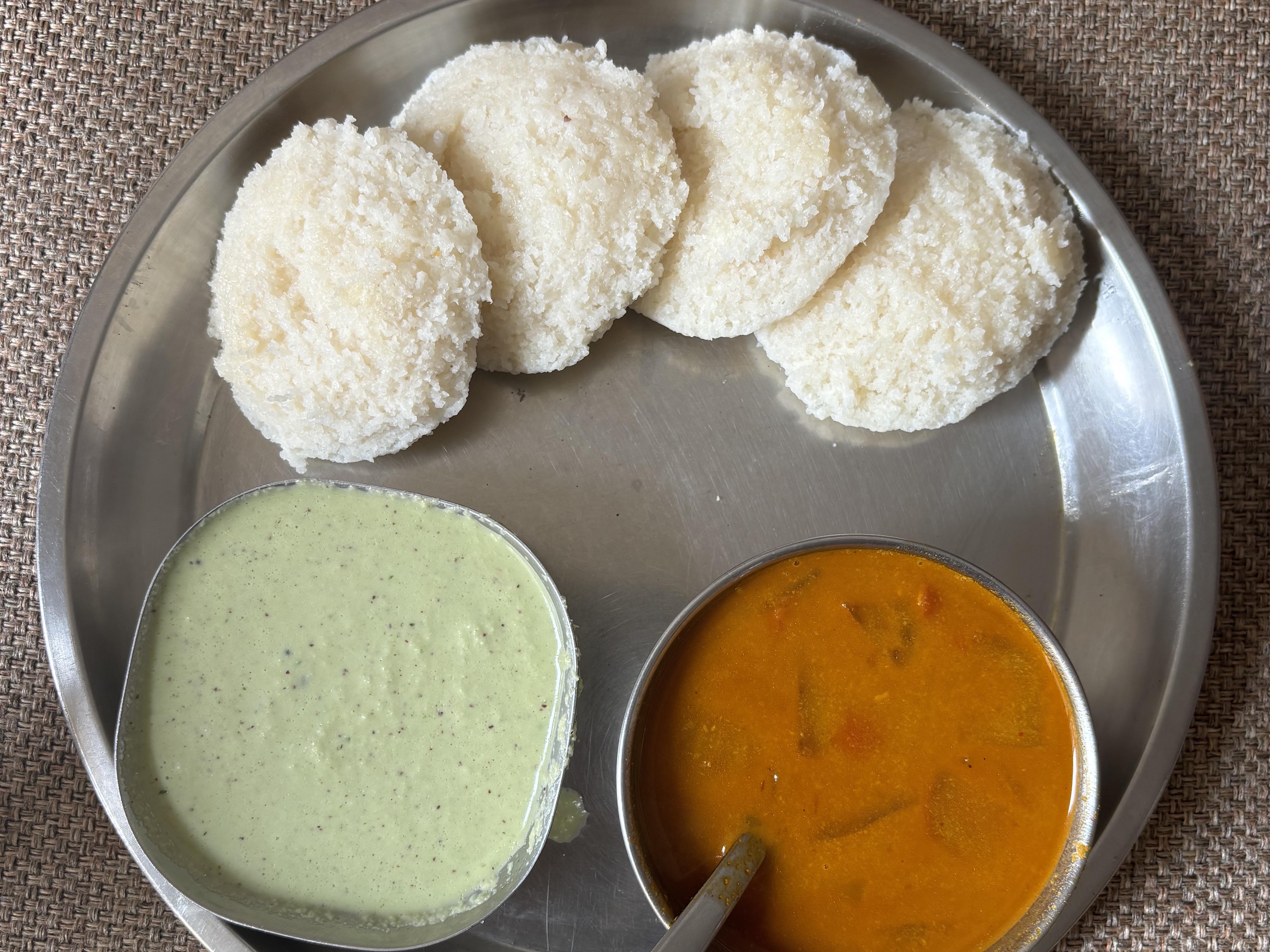 Idly Sambhar.