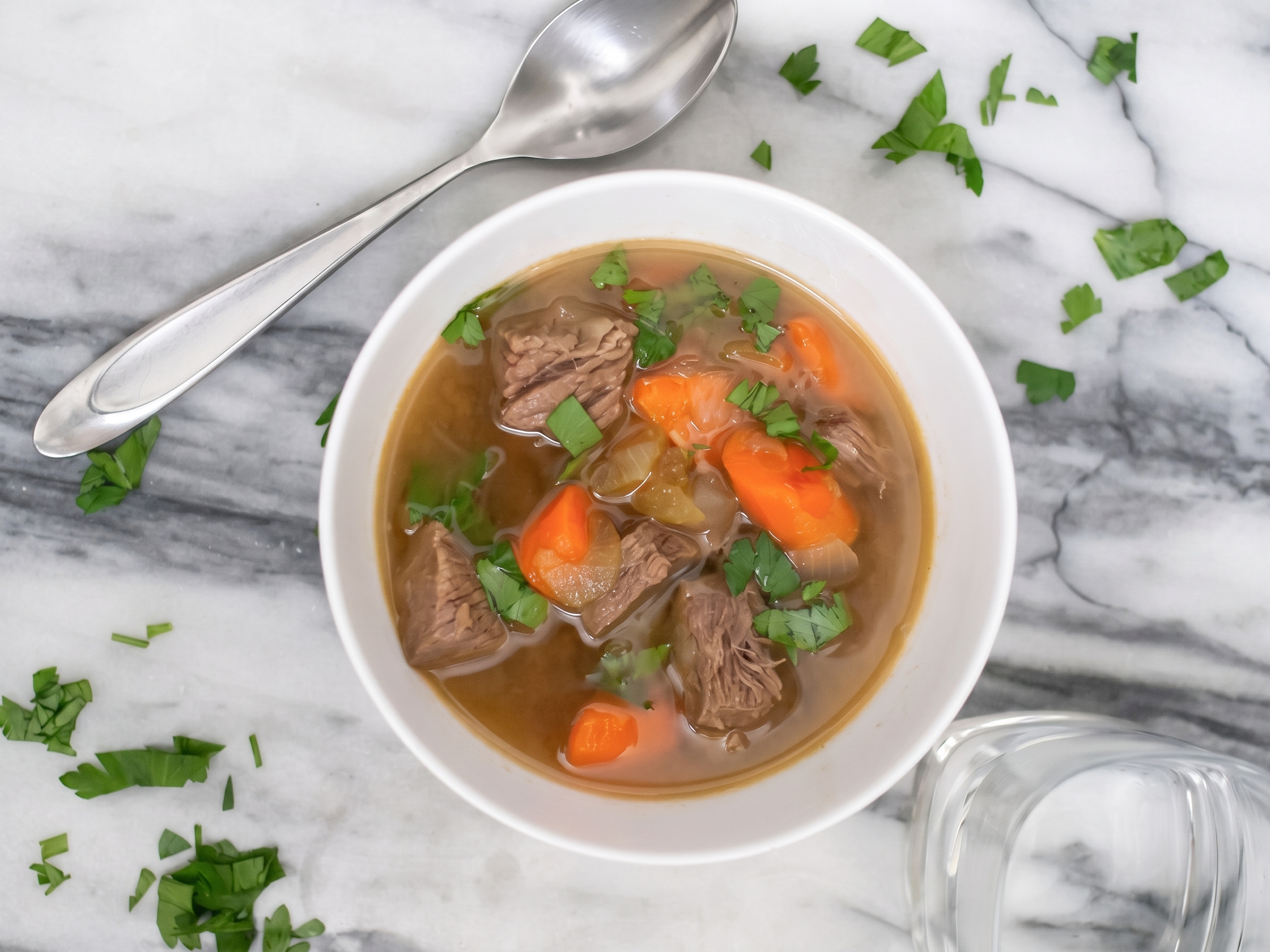 Sopa De Res/Beef Soup (Large).