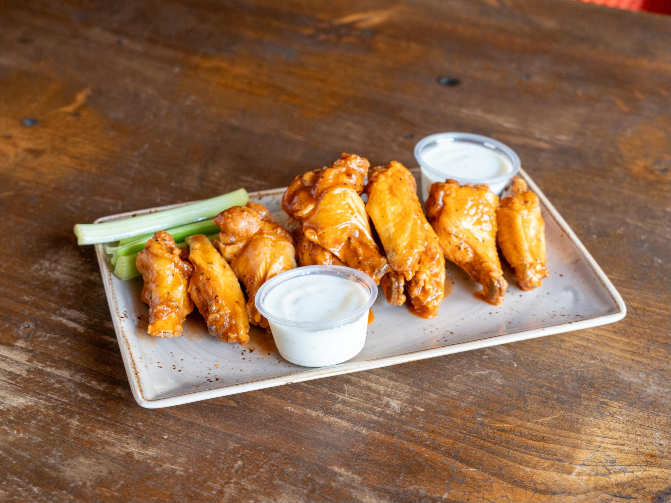 5 Bone-In Wings.