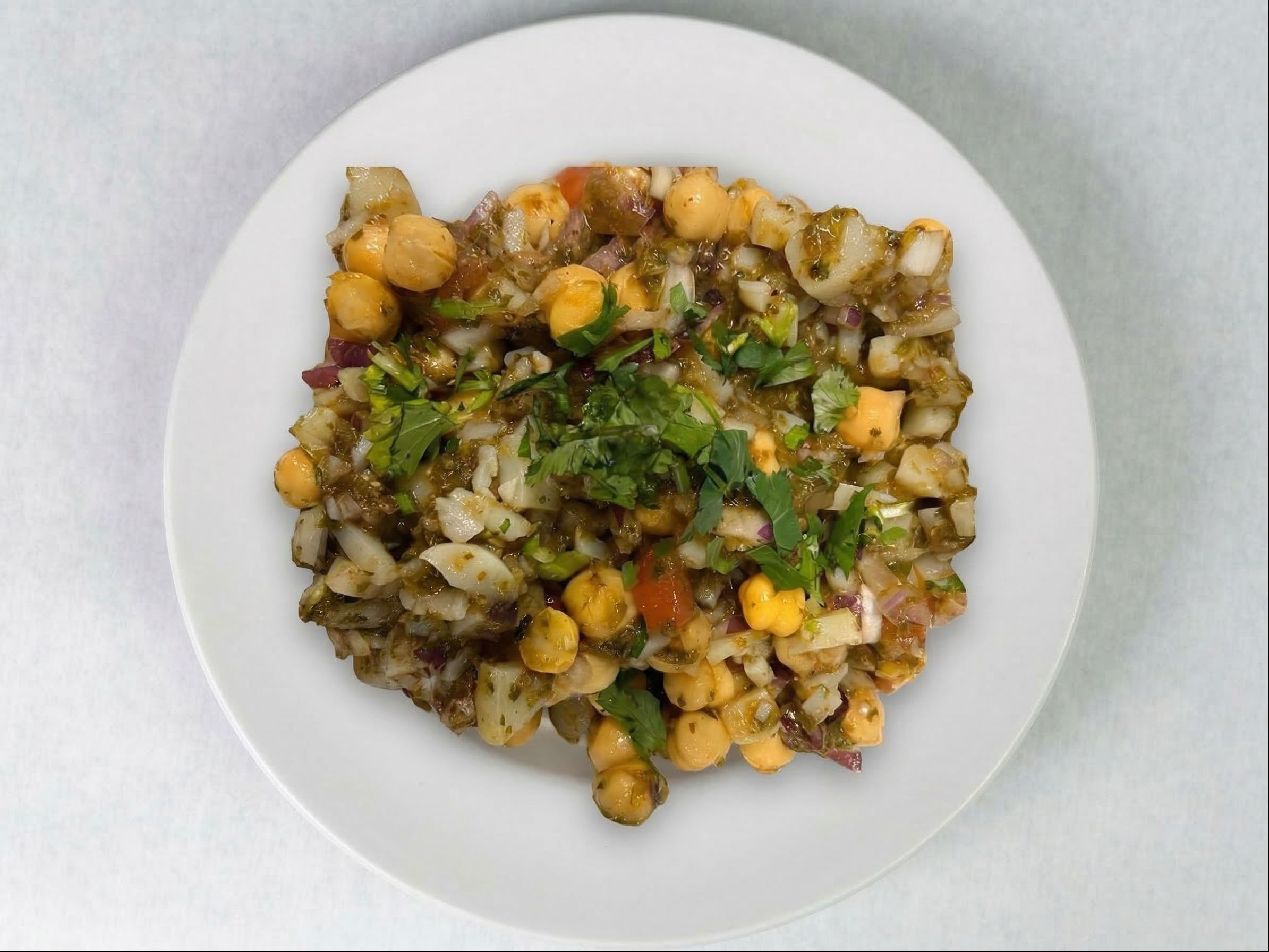 CHICKPEA  SALAD.