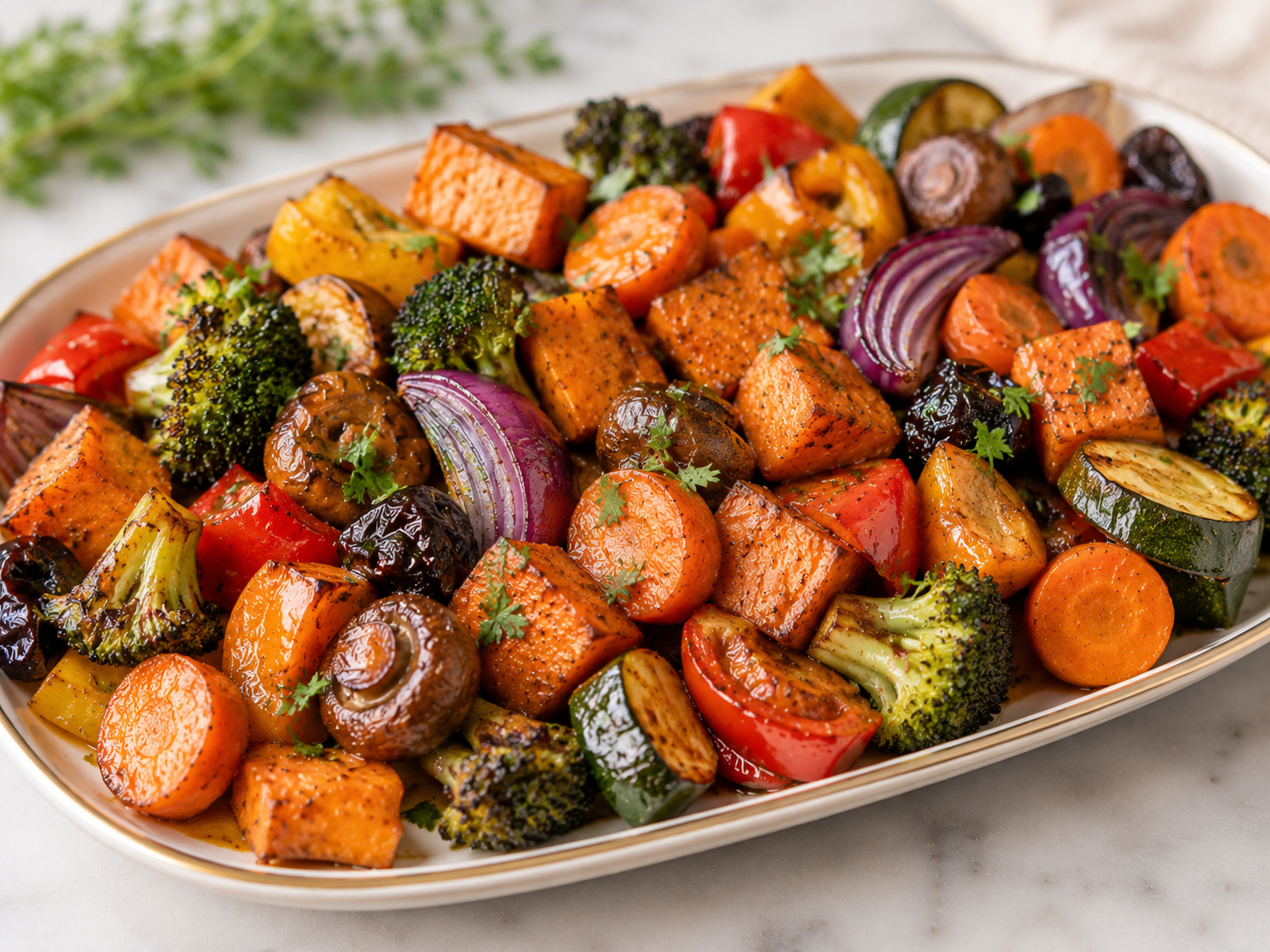 Sides - Festival of Roasted Vegetables Per Lb.