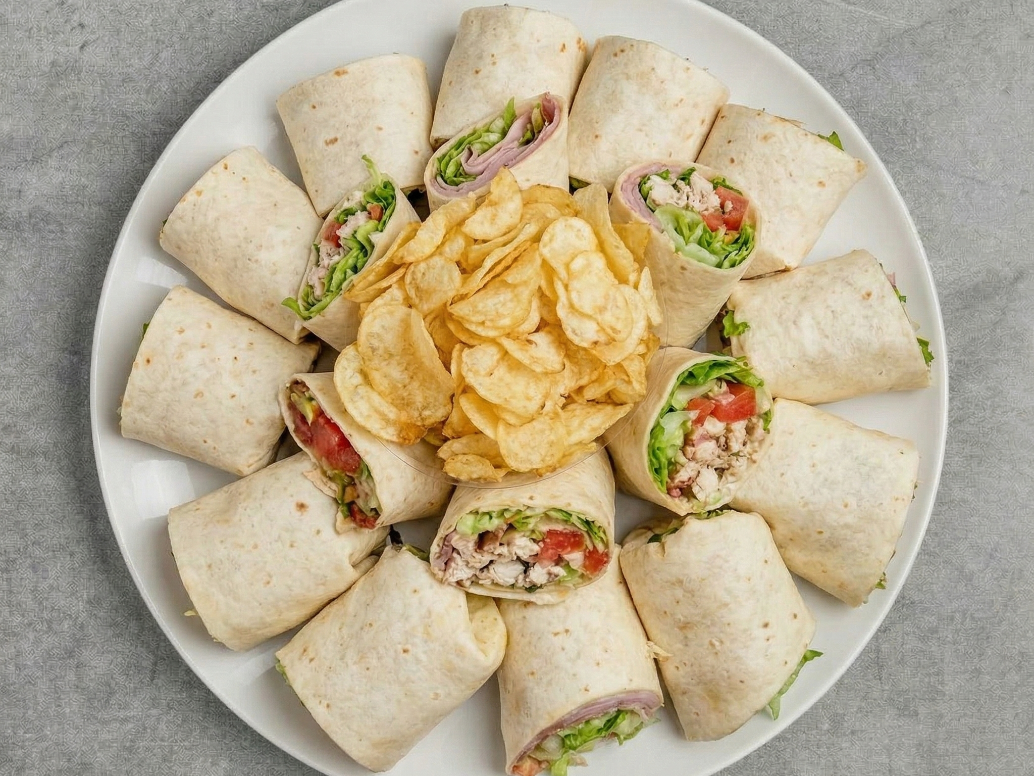 Assorted Burritos Tray