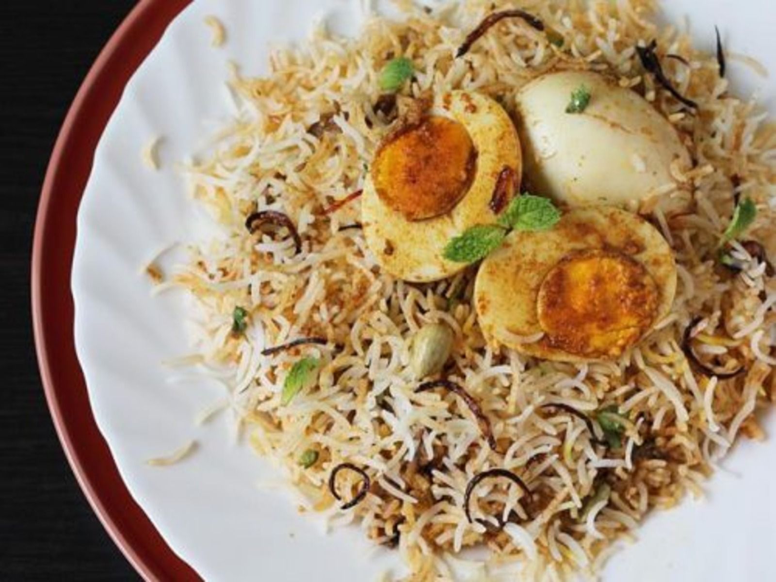 Egg Dum Biryani