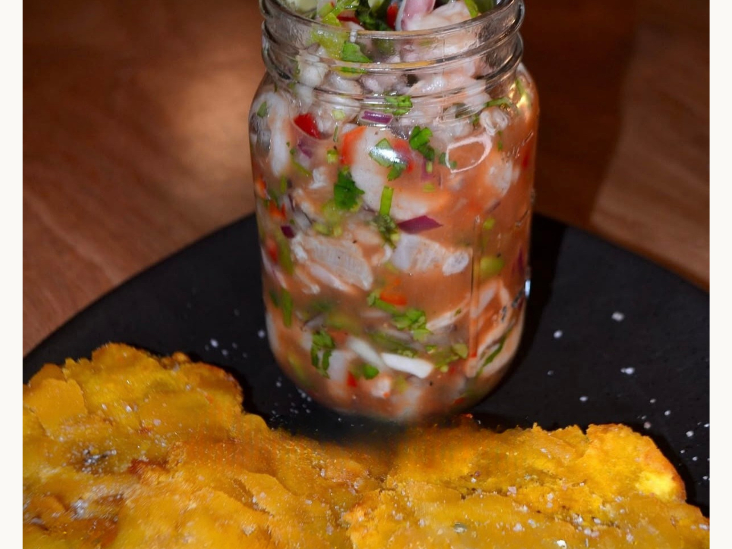 Seafood Ceviche / Ceviche de Mariscos.