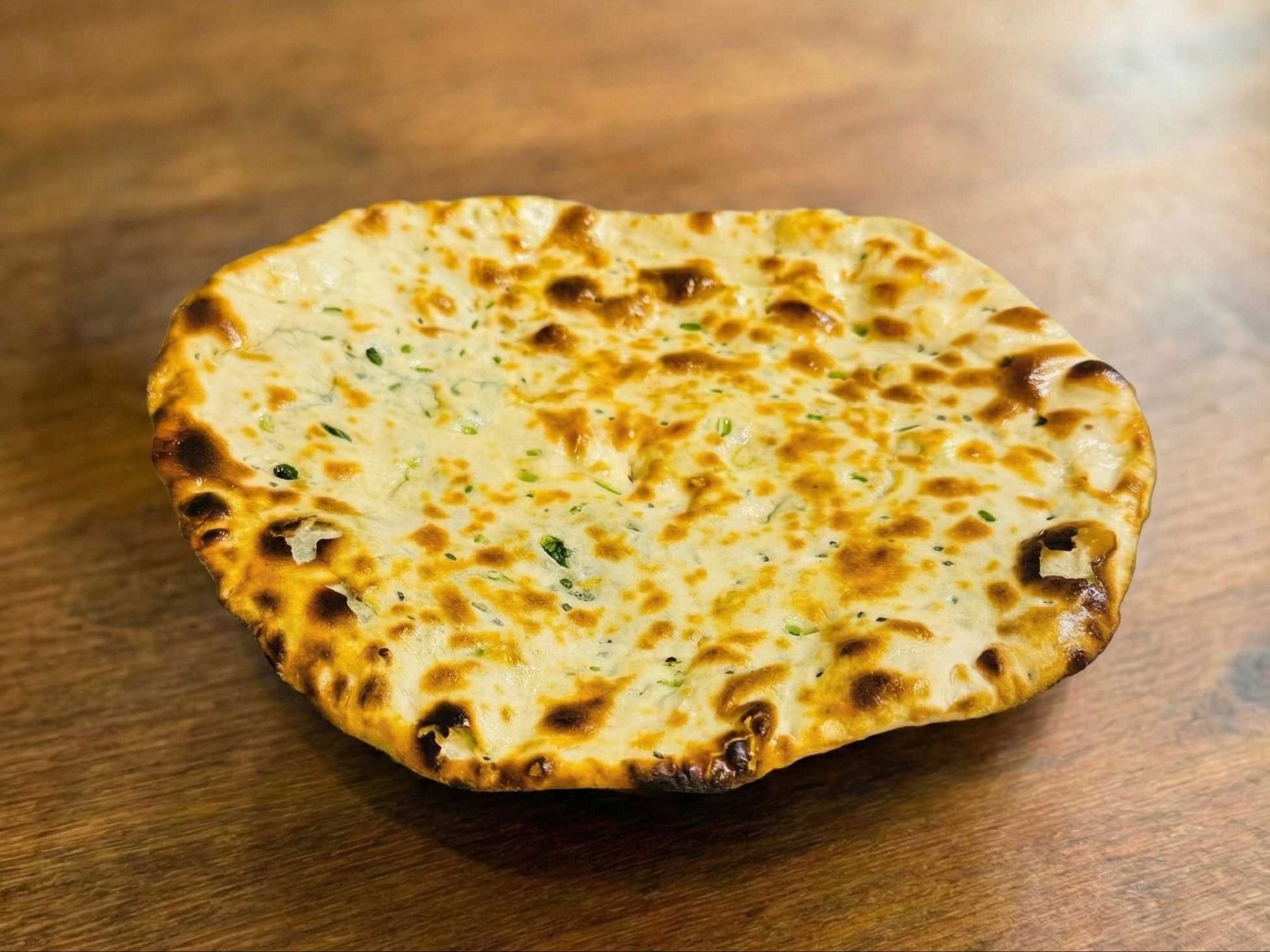 Cilantro Naan.