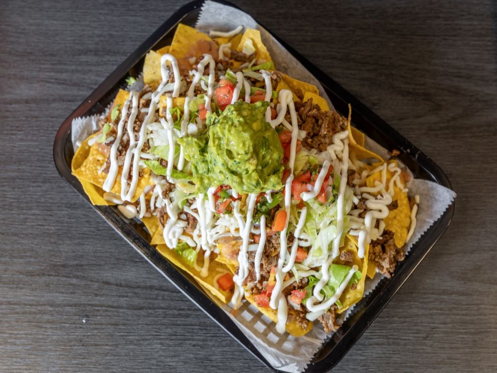 Chicken Nachos.