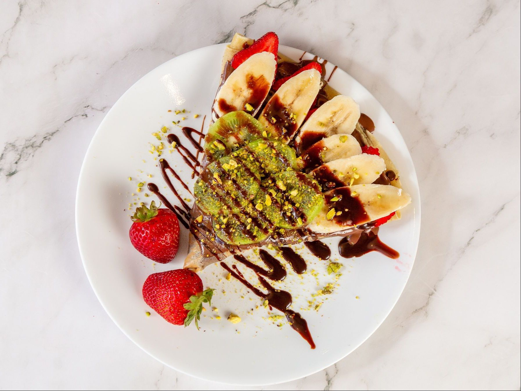 Fruit Crepe / كريب فواكه.