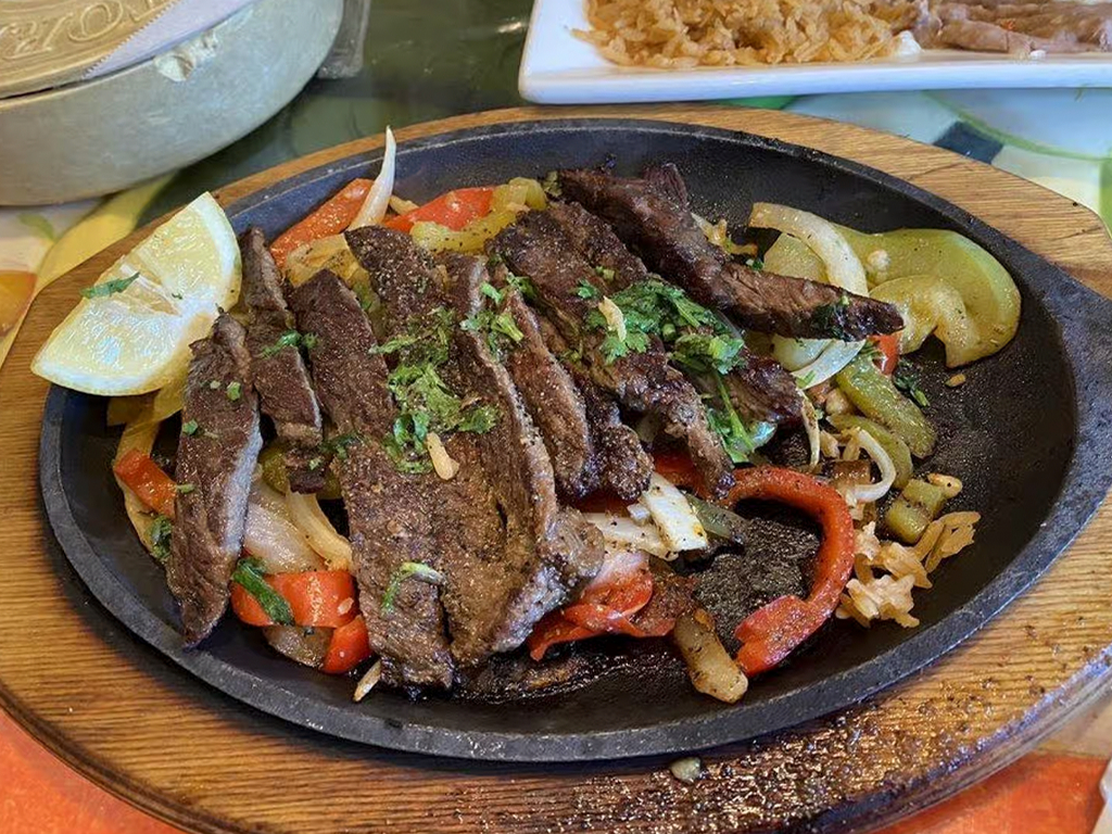 Steak Fajitas.