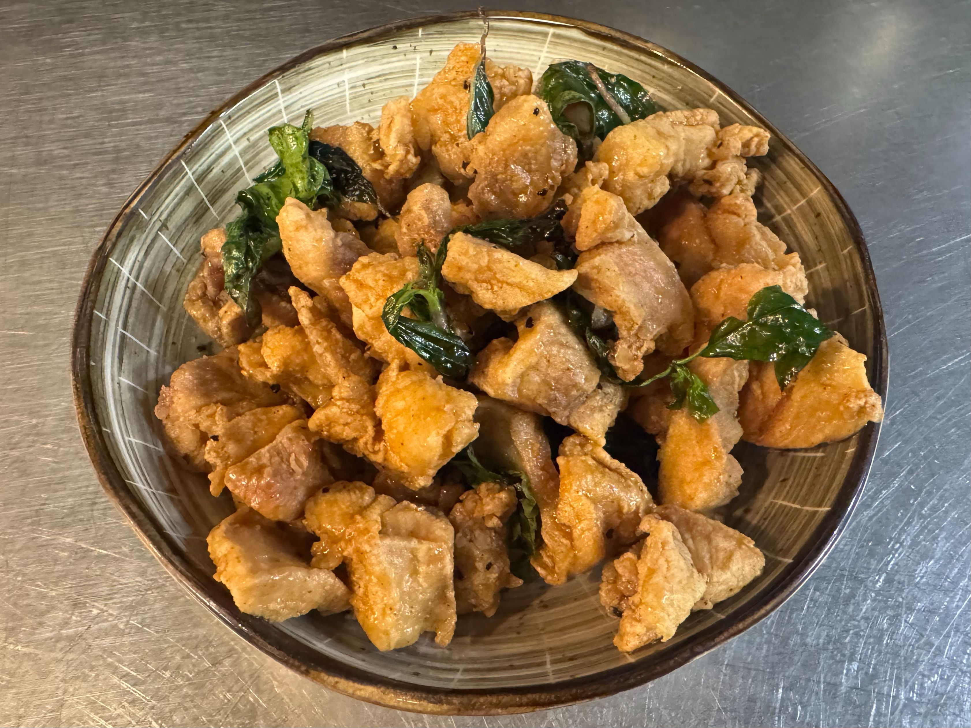 CHICKEN BASIL BITES.