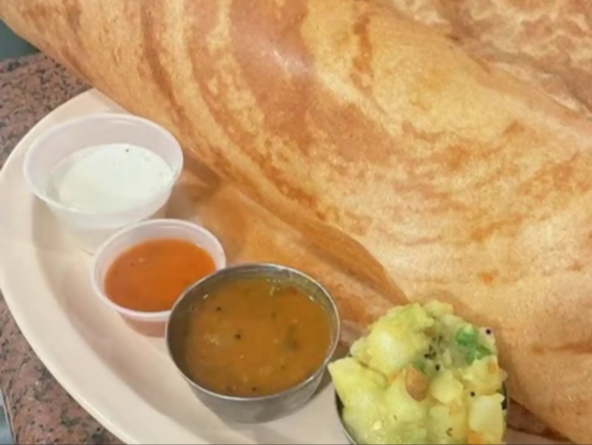 PLAIN DOSA.