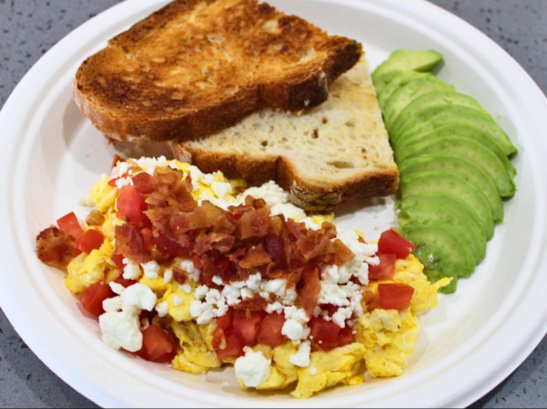 Craig's Sourdough Breakfast.