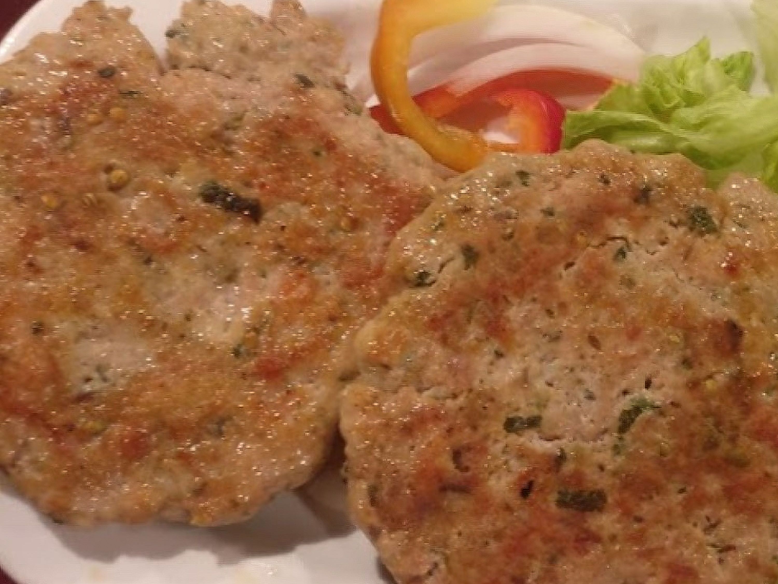 Chicken Shami Kabab.