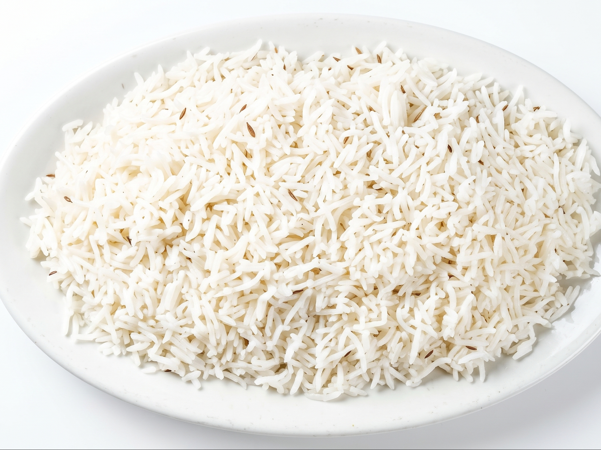 White Plain Basmati Rice Large.
