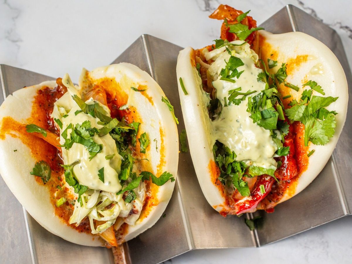 Chicken Bao Bun.