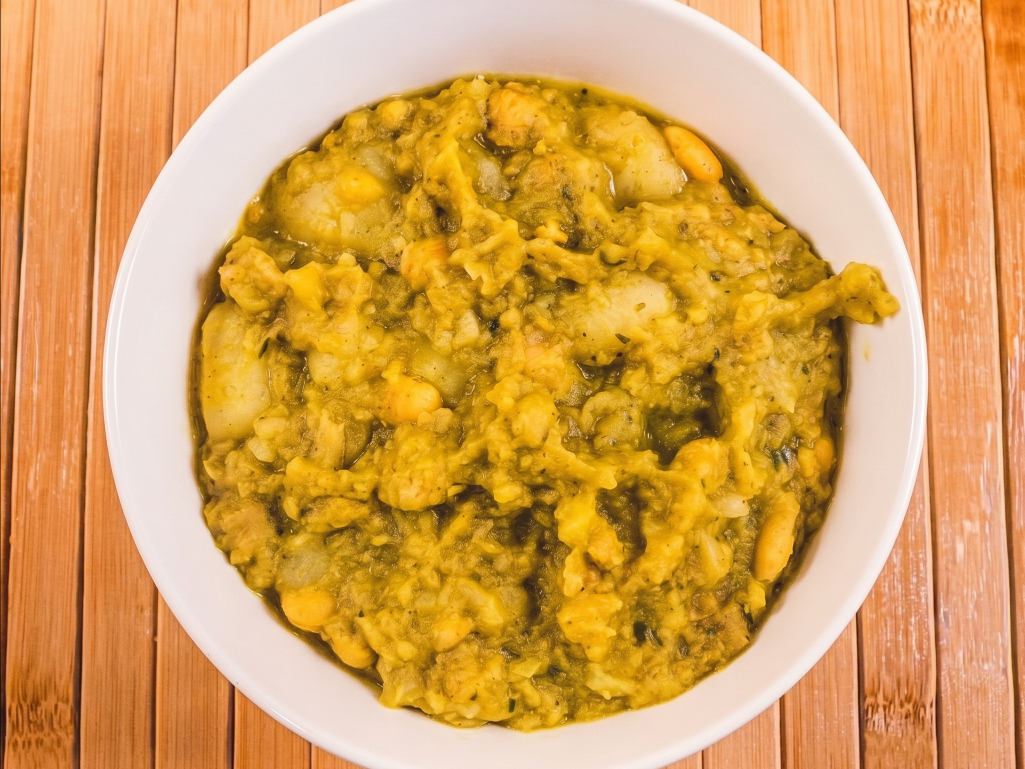 Curry Potato Side.