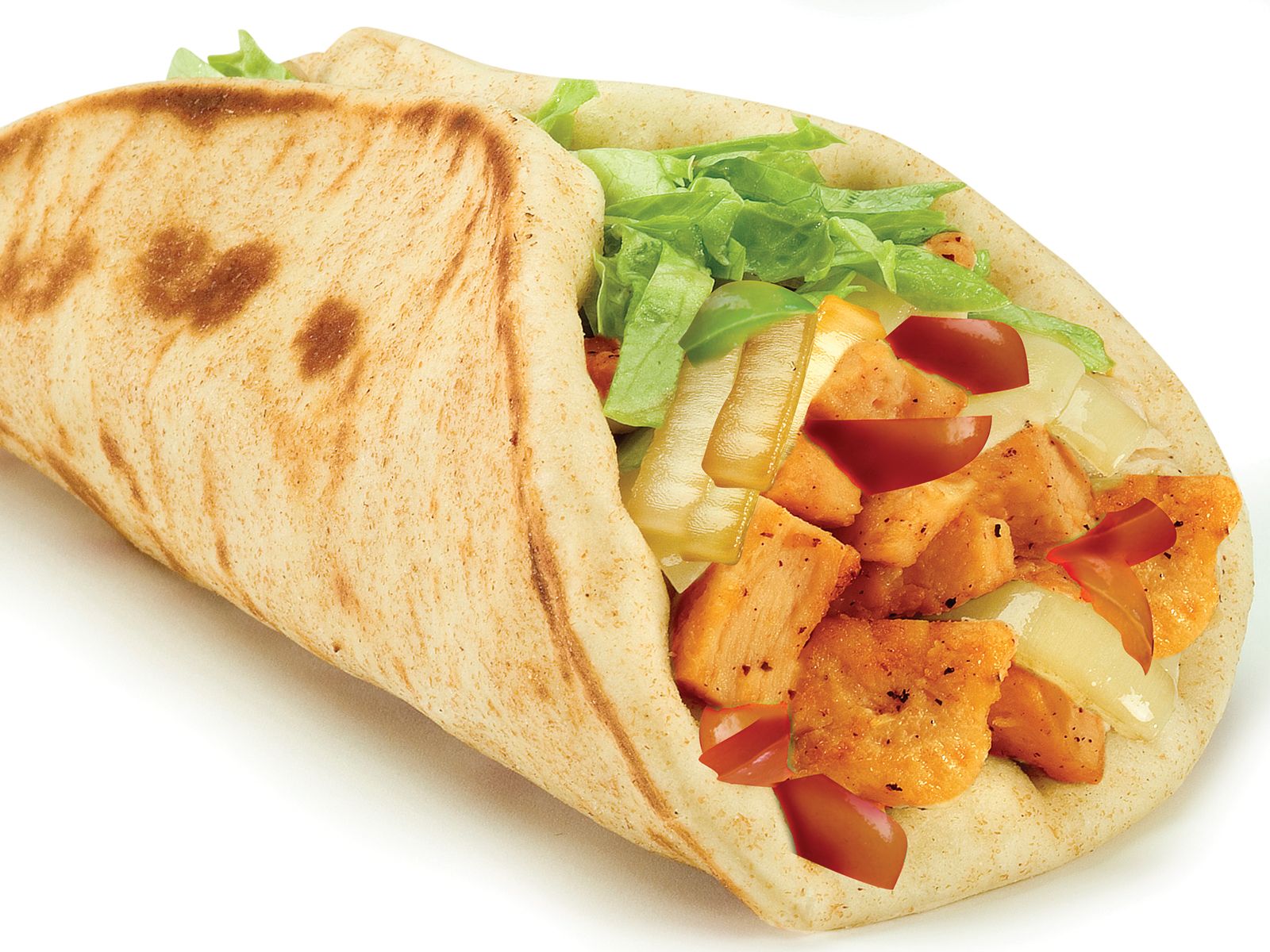 Teriyaki Chicken Pita.