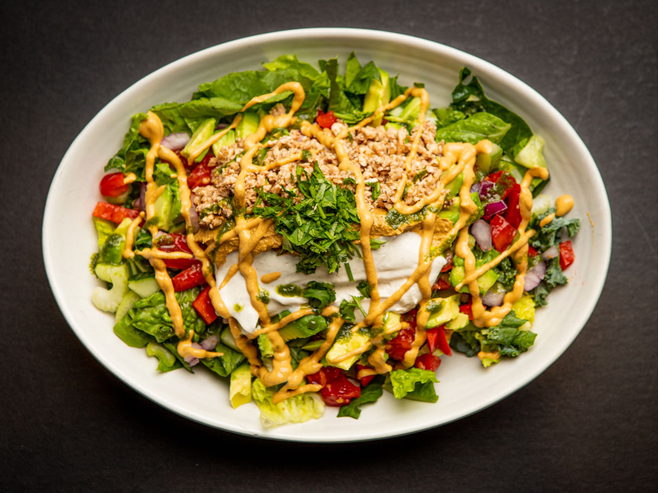 Raw Taco Salad.