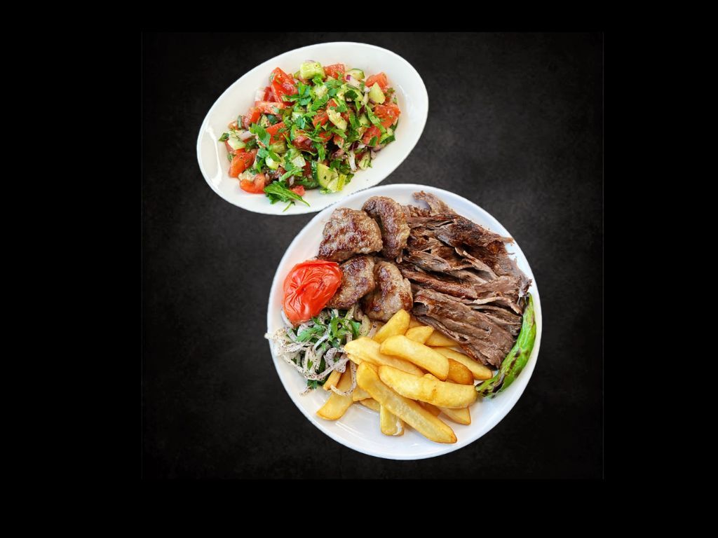 Half Doner Half Kofte Dinner