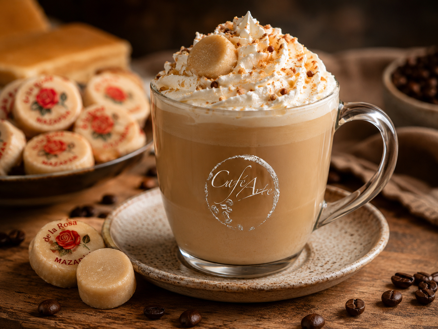 Mazapan Latte