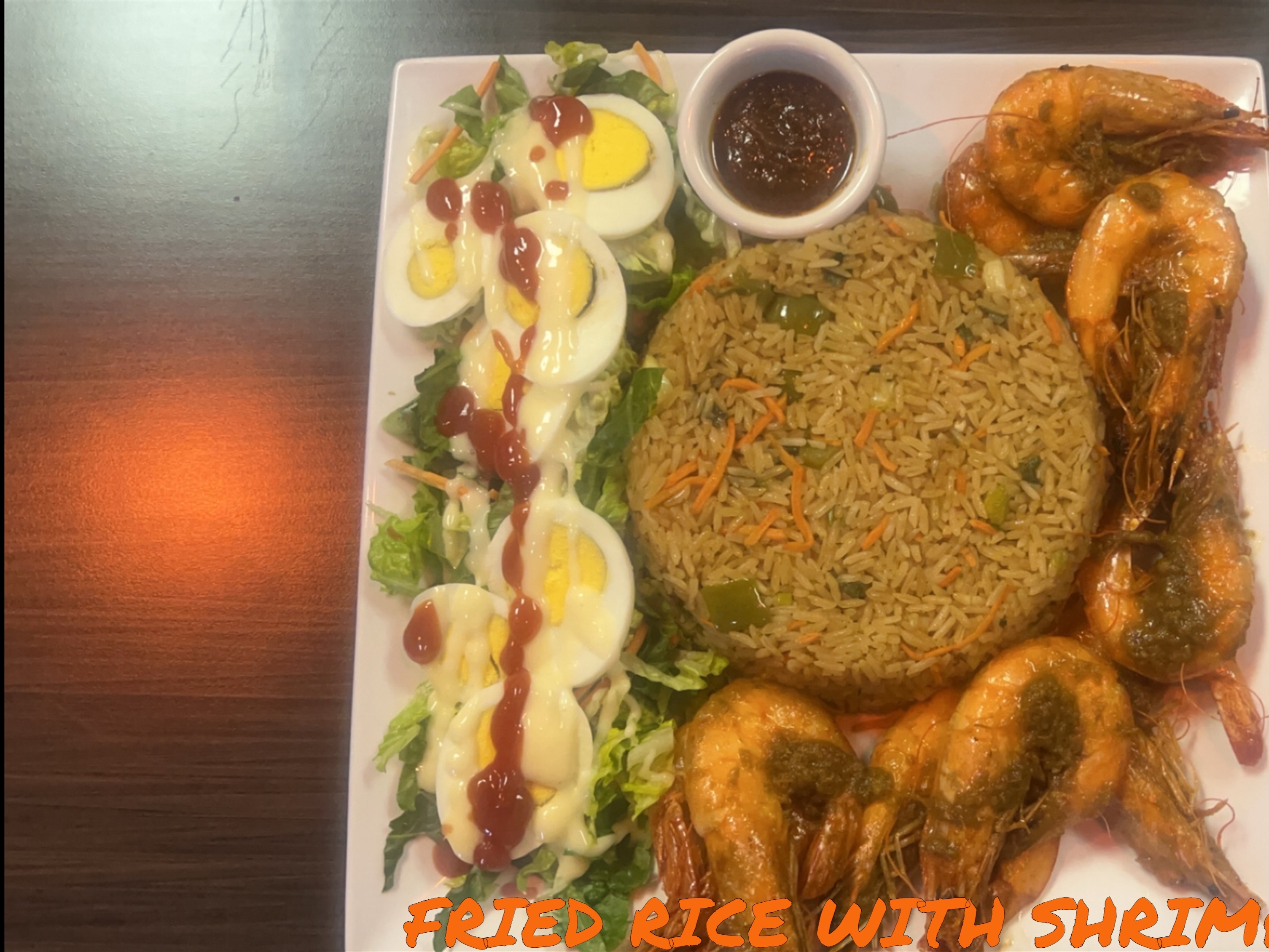 Fried Rice With Shrimps