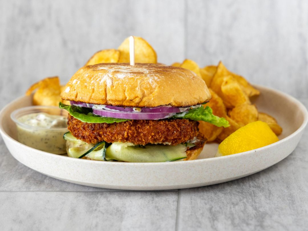 MAMA's Shrimp Burger