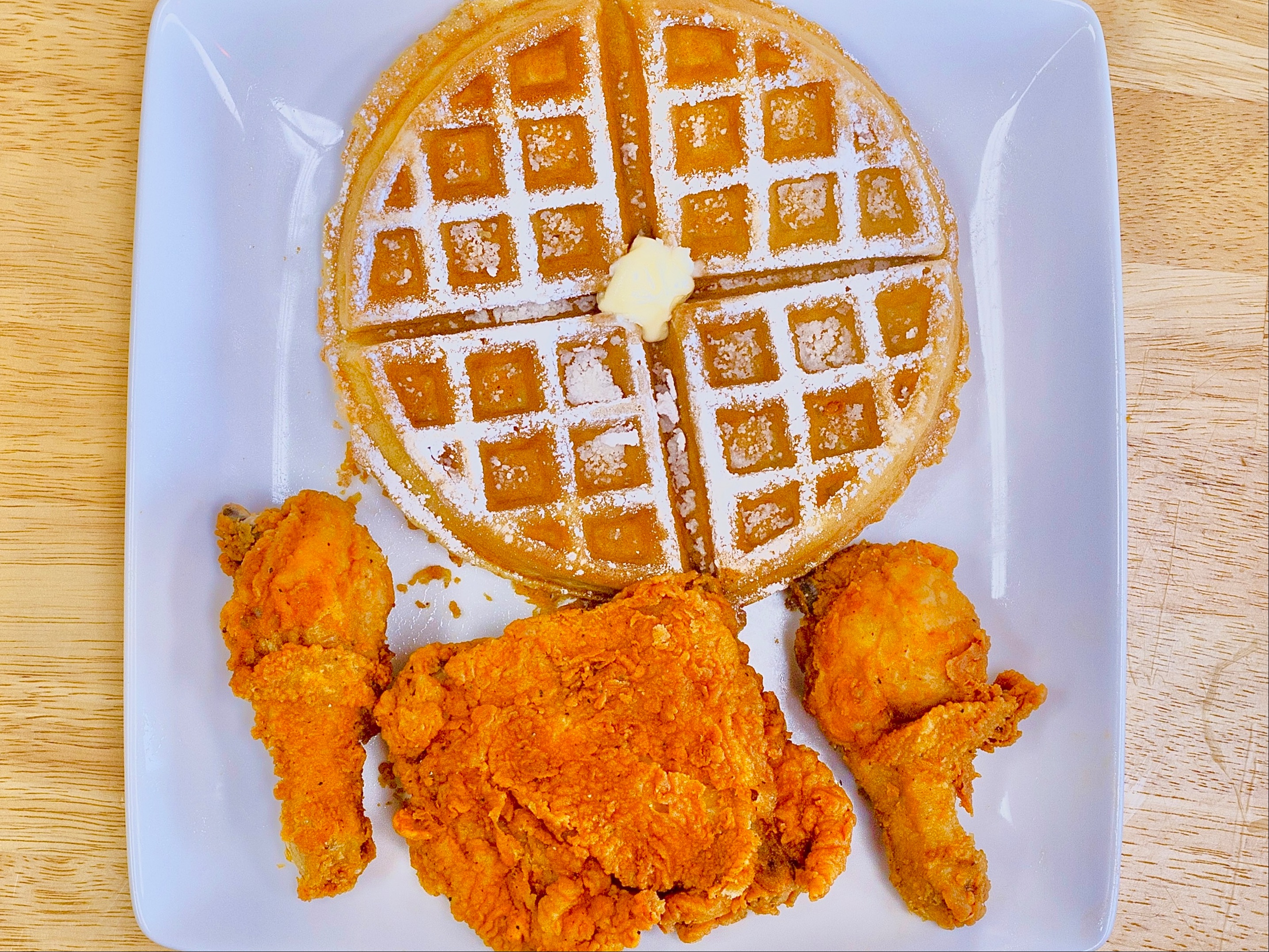 3 Dark Meat & Waffle