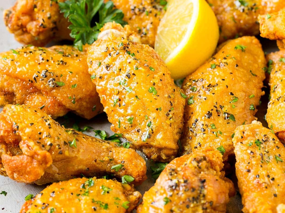 Garlic Lemon Pepper.